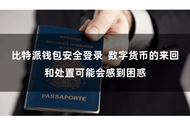 比特派钱包安全登录  数字货币的来回和处置可能会感到困惑