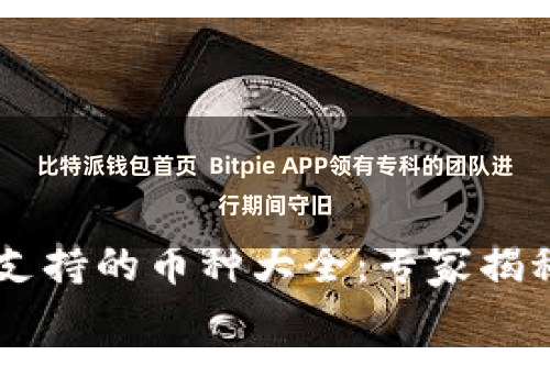 比特派钱包首页  Bitpie APP领有专科的团队进行期间守旧